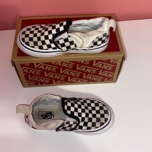 Checkers Black/Natural Vans